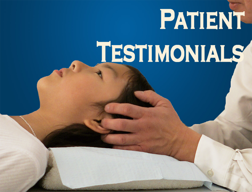 patient testimonials